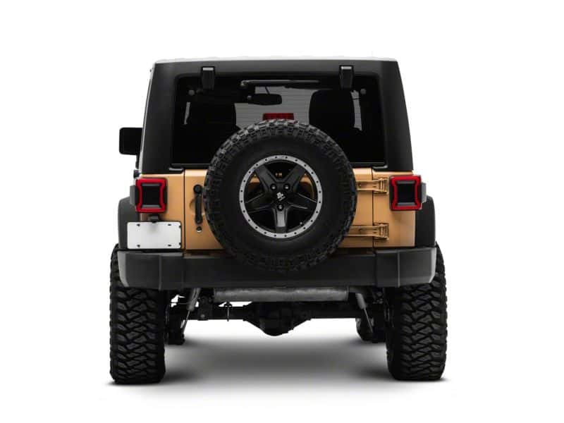Raxiom — Raxiom 07-18 Jeep Wrangler JK Axial Series JL Style LED Tail Lights- BlkHousing- Red Lens
Lights - view 11