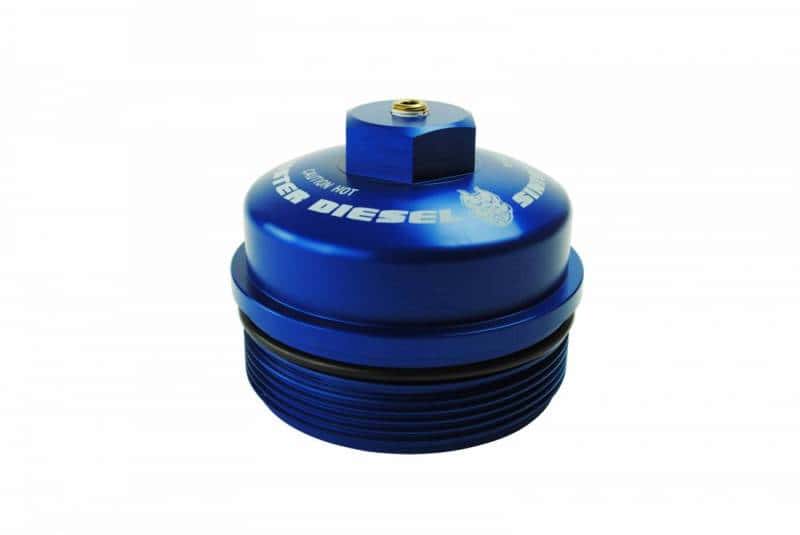 Sinister Diesel — Sinister Diesel 03-07 Ford 6.0L Billet Blue Cap Kit
Engine Dress Kit - view 10