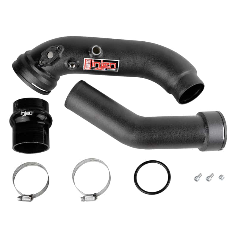 Injen — 16-20 BMW L6-3.0L/ Turbo/ Twin Turbo/L4-2.0L/ L6-2.5L Wrinkle Black Turbo SES Intercooler Pipes
Intercooler Pipe - view 5