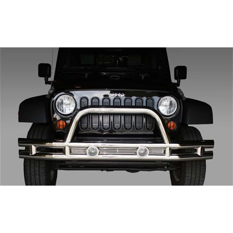 Rugged Ridge — Rugged Ridge 3-In Front Tube Bumper Stainless 07-18 Jeep Wrangler
OFFROAD_BUMPERS
Bumper- Front - view 1
