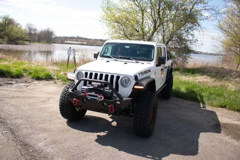 Fishbone Offroad — Fishbone Offroad 2018+ Jeep JL & 2020+ JT 7in Turn Signal & Side Marker Lights and Brackets - view 13