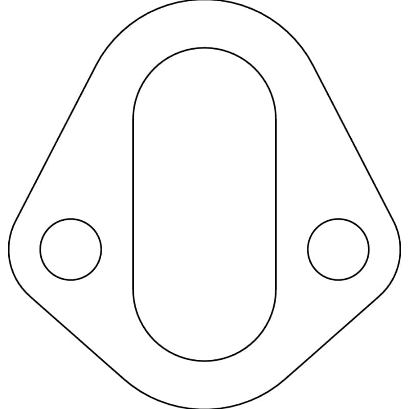 Cometic Gasket — Cometic Chrysler/Ford/GM Fuel Pump Gaskets .031in Fiber - 2 Bolt - 10 Pack
Fuel Pump Mount Gask - view 2