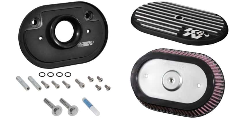 K&N Engineering — K&N Street Metal Intake System 2017 Harley-Davidson Shaker Black H/D Touring Models
Air Intake System - view 4
