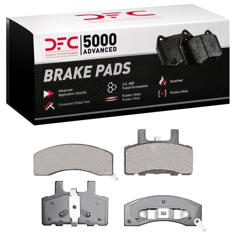 DFC — DFC 88-02 Chevrolet K3500 Front 5000 Advanced Semi Metallic Brake Pads
DFC Brake Pad Set - view 1