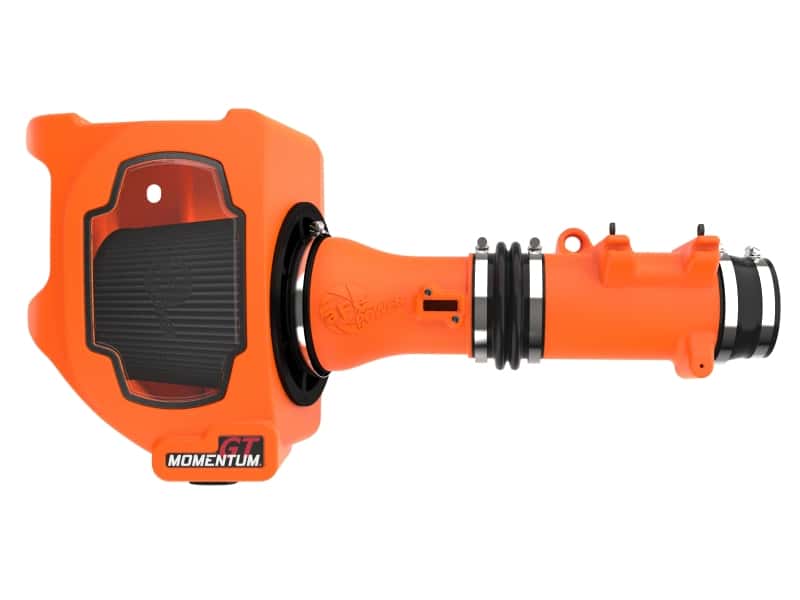 aFe — aFe 2025 RAM 1500 L6-3.0L (tt) Momentum GT Orange Edition Air Intake w/ Blk Pro 5R Filter (MOQ 12)
Momentum GT Intake - view 5