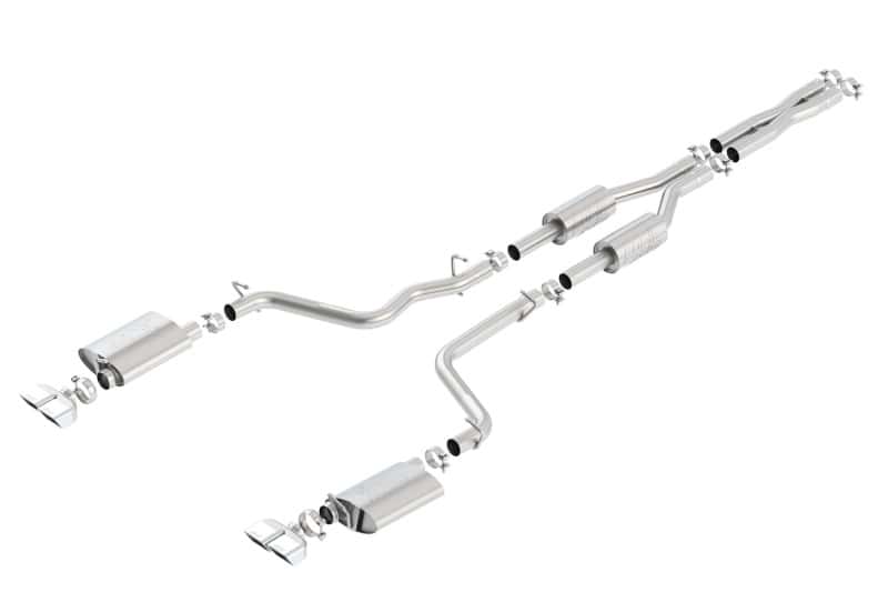 Borla — Borla 09-14 Dodge Challenger R/T 5.7L RWD 2Dr. 2.5in. ATAK CB Exhaust - Dual Split Rear Exit
Cat-Back System - view 2