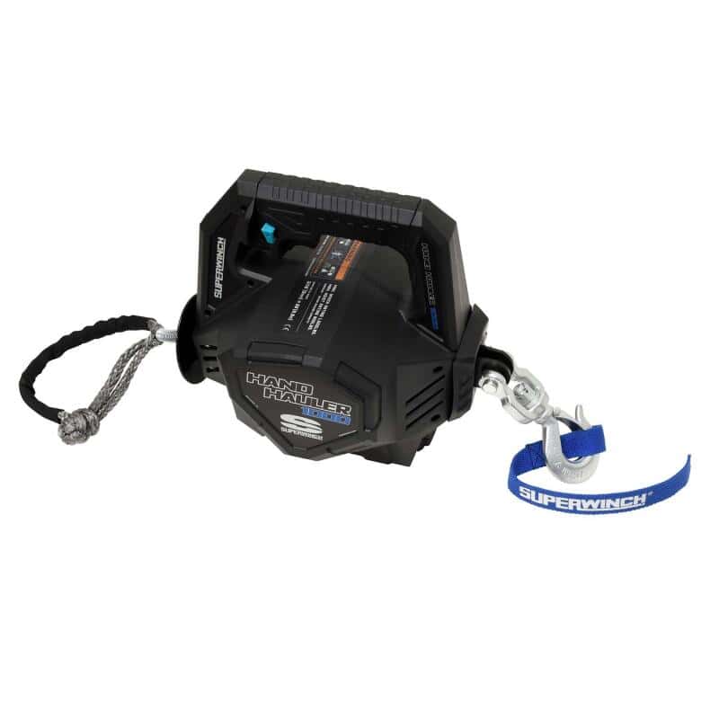 Superwinch — Superwinch Hand Hauler 1000 Winch 24 VDC 1000 lbs Line Pull Soft Shackle Rope End Safely - view 2