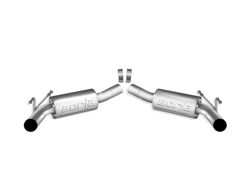 Borla — Borla 2010 Camaro 6.2L ATAK Exhaust System w/o Tips works With Factory Ground Effects Package (rear
Axle-Back System
ExhstSysKt - view 2