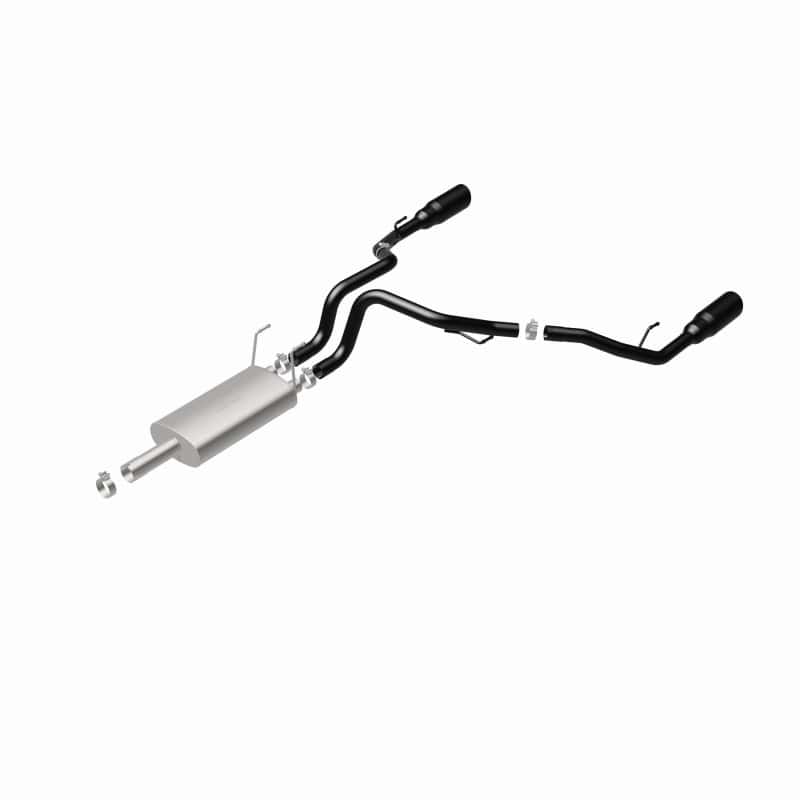 Magnaflow — Magnaflow 09-15 Dodge Ram 1500 V8 Dual Spilt Rear Exit Black Stainless C/B Perf Exhaust
Cat-Back - view 13