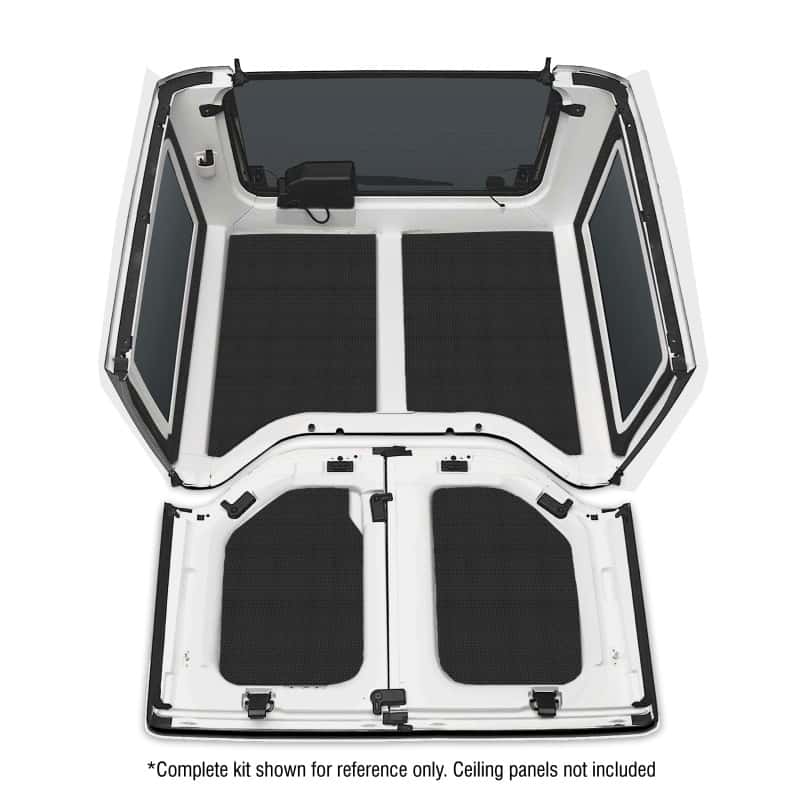 DEI — DEI 11-18 Jeep Wrangler JK 2-Door Boom Mat Rear Side Window Trim - 2 Piece - Black
Sound Dampening Kit - view 4