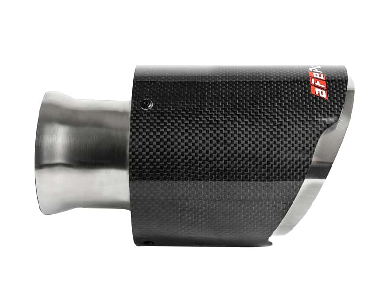 aFe — aFe MACH Force-XP 4-1/2in Carbon Fiber OE Replacement Exhaust Tips - 15-19 Dodge Charger/Hellcat
Exhaust Tip Carbon - view 2