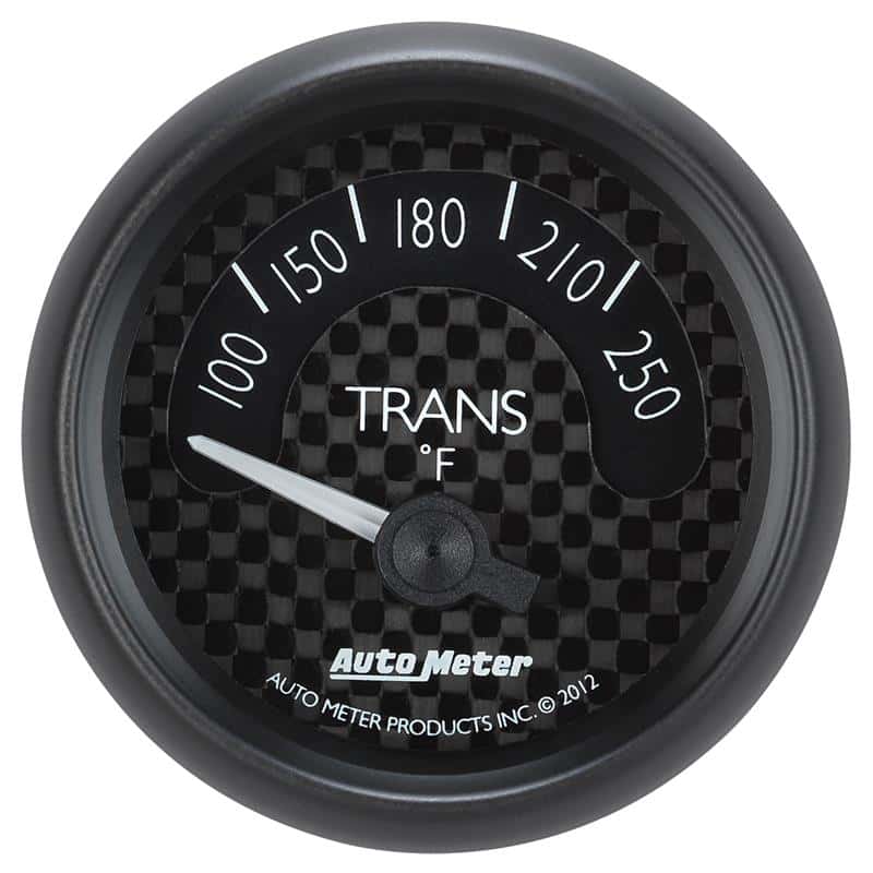 AutoMeter — Autometer GT Series 52mm Short Sweep Electronic 100-250 Deg F Transmission Temperature
2-1/16" TRANS TEMP, - view 2