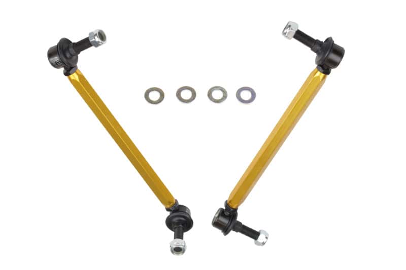 Whiteline — Whiteline 05+ Mustang Coupe 8cyl (Inc Shelby GT/ GT500) Front Swaybar Link Kit H/Duty Adj Steel Ball
Link Kit - view 5
