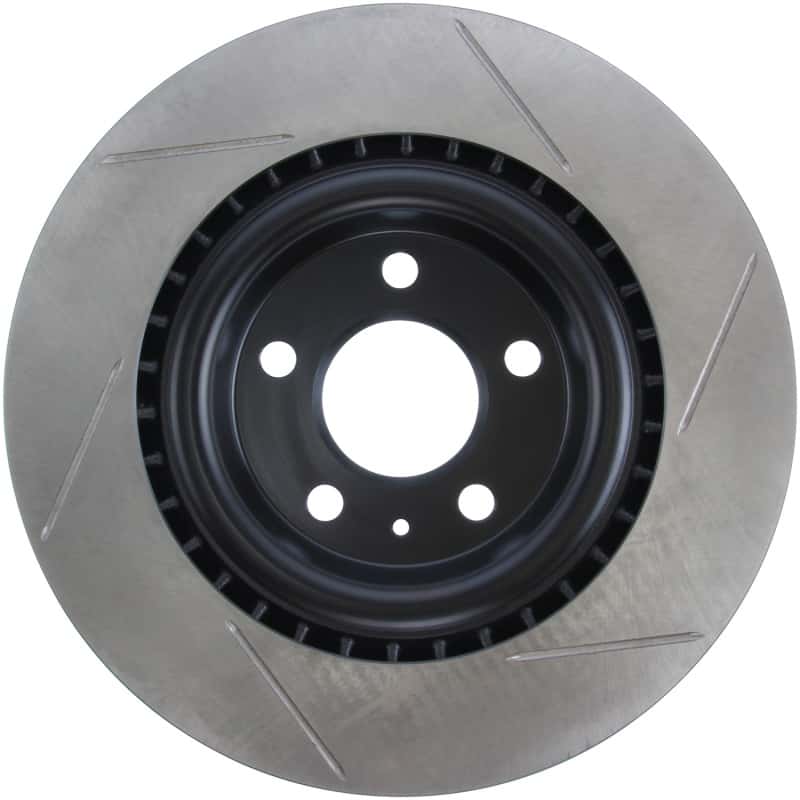 Stoptech — StopTech Power Slot 12-13 Audi A6 Quattro/11-12 A7 Quattro / 10-13 S4 Rear Right Slotted Rotor
Sport Slotted Rotor
Disc Brake Rotor - view 3