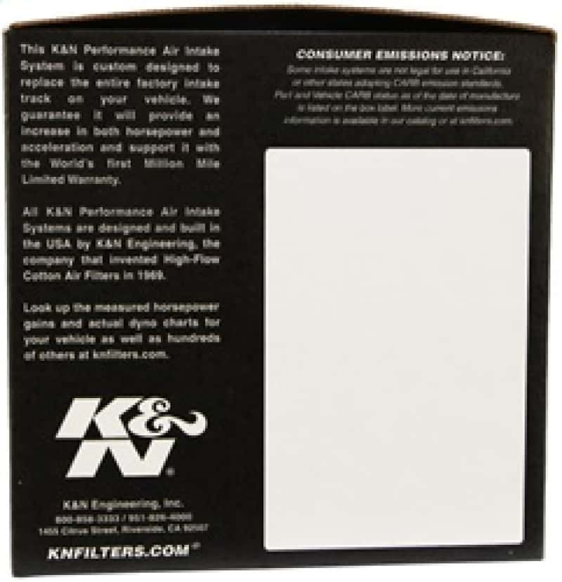 K&N Engineering — K&N 84-89 300ZX V6-3.0L Performance Intake Kit
Performance Air Inta
Air Intake System - view 9