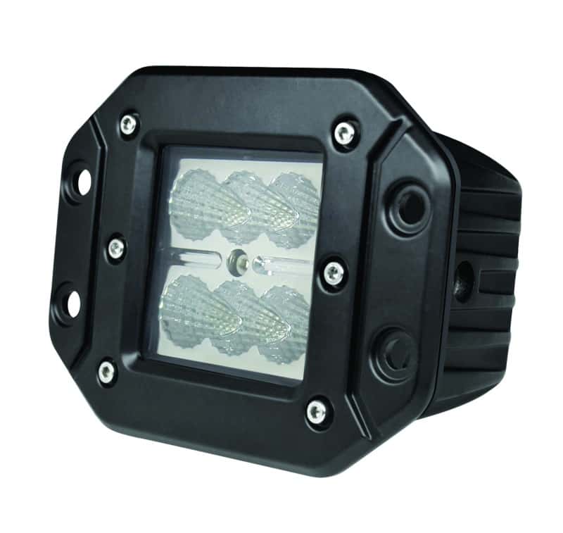 Hella — Hella Value Fit Flush Mount 3in 18W Cube Flood Beam LED Light - view 10