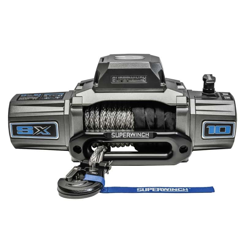 Superwinch — Superwinch 10000 LBS 12V DC 3/8in x 80ft Synthetic Rope SX 10000 Winch
Winch - view 5