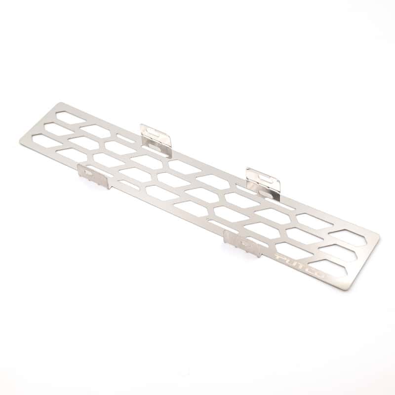 Putco — Putco 23-24 Ford F250/F350 Super Duty Hex Shield Design Bumper Grille Inserts - Polished SS - view 2