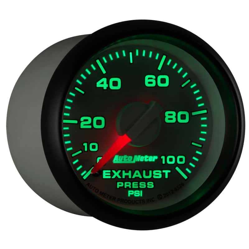 AutoMeter — Autometer Factory Match 52.4mm Mechanical 0-100 PSI Exhaust (Drive) Pressure Gauge
2-1/16" EXHAUST PRES - view 12