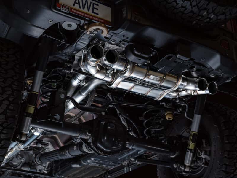 AWE Tuning — AWE 21+ Wrangler 392 Switchpath Cat-Back Exhaust- Quad BashGuards
SwitchPath™ Exhaust - view 21
