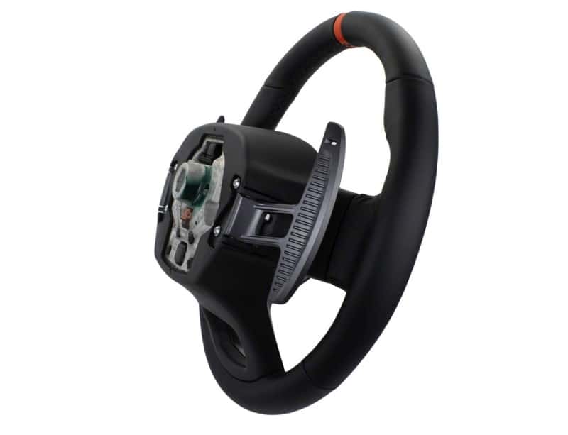 Ford Racing — Ford Racing 2021+ F-150 Raptor Steering Wheel Kit - Black - view 7
