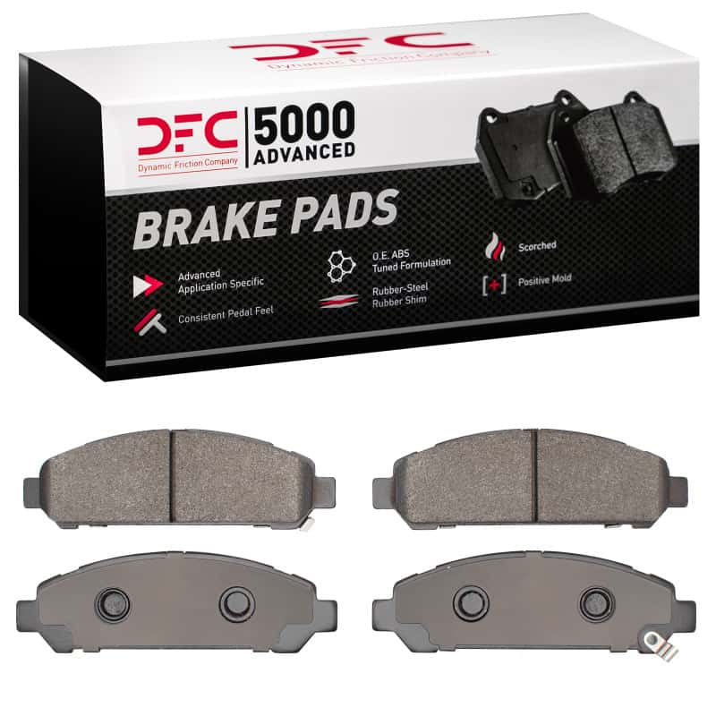 DFC — DFC 09-15 Toyota Venza Front 5000 Advanced Low Metallic Brake Pads
DFC Brake Pad Set - view 1