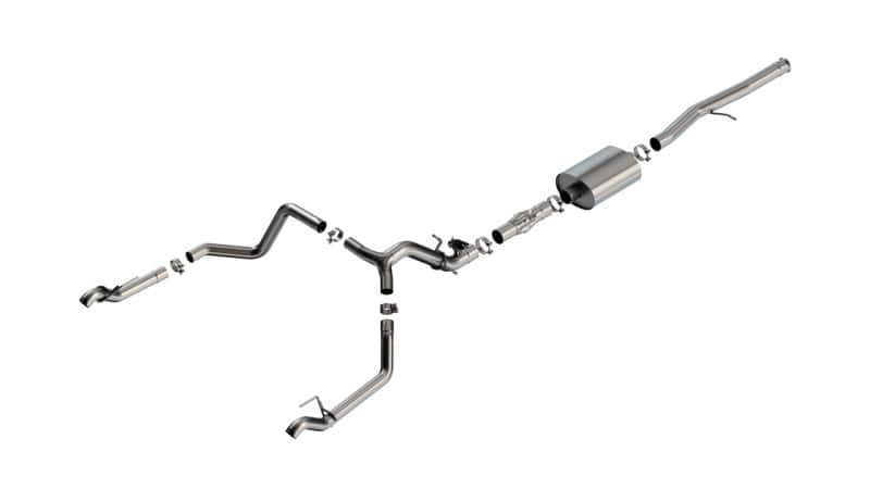 Borla — Borla 2024 Chevy Silverado 1500 6.2L V8 ATAK Catback Exhaust (Use Fact Fascia Tips)
Cat-Back System - view 1