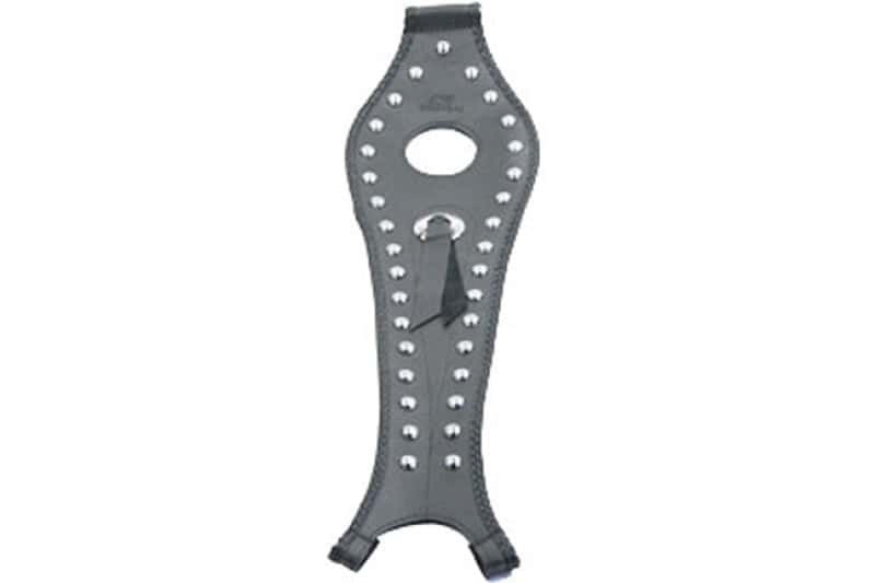 Mustang Motorcycle — Mustang 04-21 Harley Sportster Tank Bib w/Studs - Black - view 1