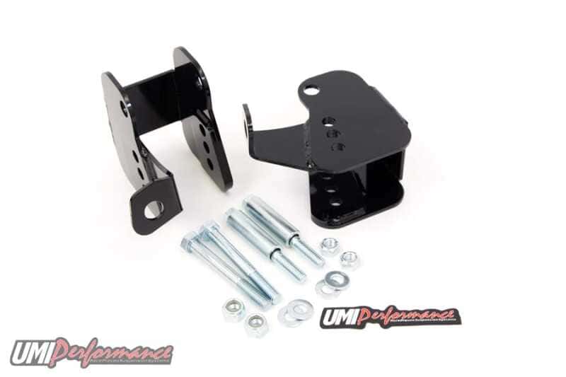 UMI Performance — UMI Performance 82-02 GM F-Body Lower Control Arm Relocation Brackets - Bolt-In
Relocation Brackets - view 1