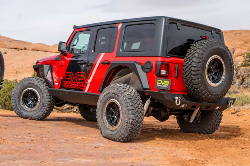 DV8 Offroad — DV8 Offroad 2018+ Jeep Wrangler JL Armor Fenders w/ LED Turn Signal Lights
Fender Flares - view 6