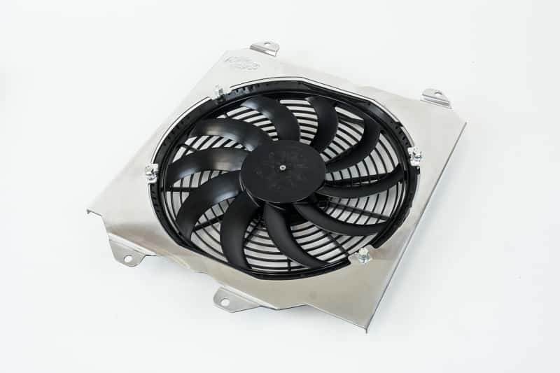 CSF — CSF 92-00 Honda Civic All-Aluminum Fan Shroud w/12in SPAL Fan
CSF Fan Kit - view 2