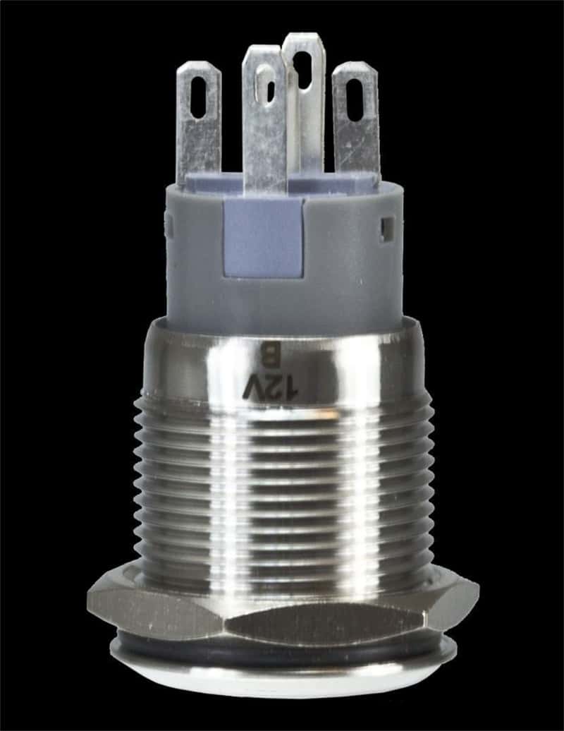 Hella — Hella Switch On/Off Ring 12V Blue 8Hg - view 12