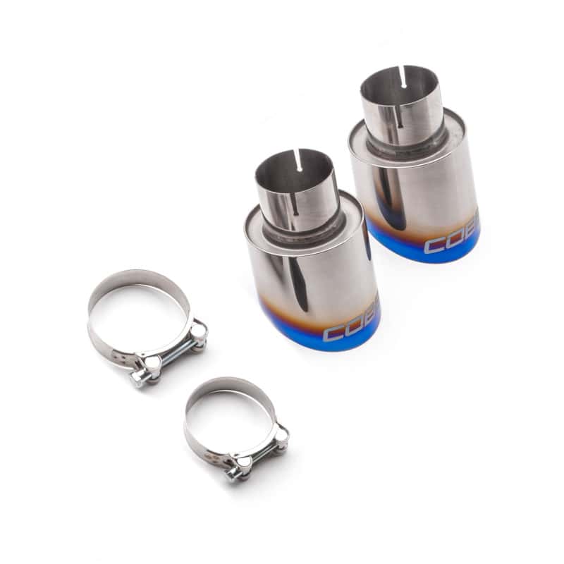 COBB — Cobb Volkswagen Mk7/7.5/8 GTI Tip Kit - Blued Titanium - view 1