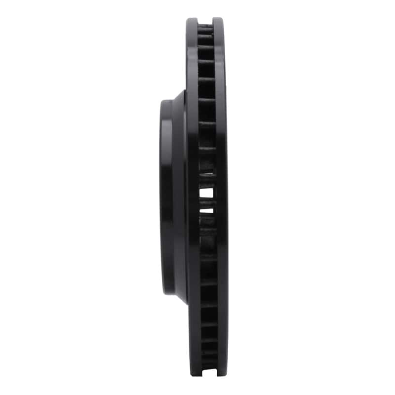 R1 Concepts — R1 06-16 Buick Lucerne Front Right Drilled & Slotted Black Brake Rotor
R1 Brake Rotor Drill - view 3
