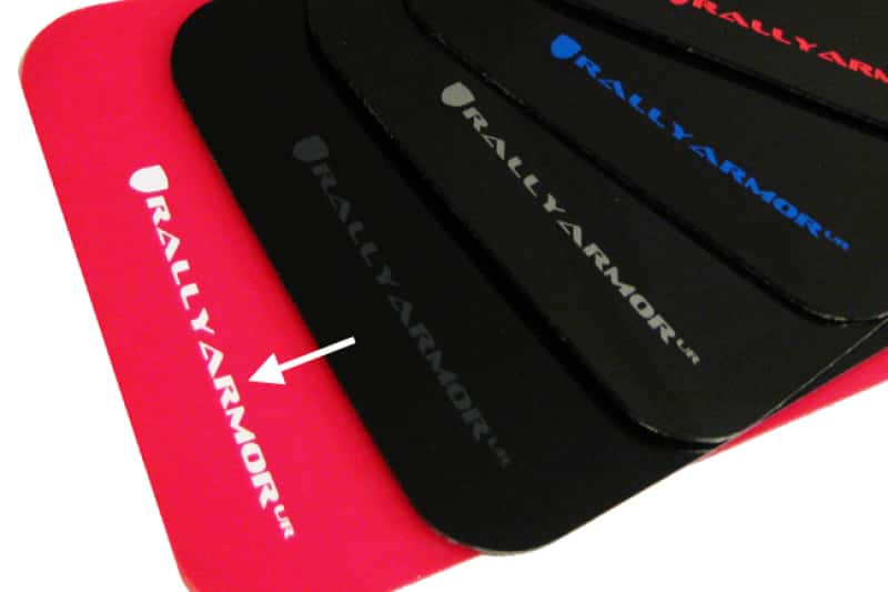 Rally Armor — Rally Armor 12-18 Hyundai Veloster Red UR Mud Flap w/ White Logo
Mud Flap - view 2