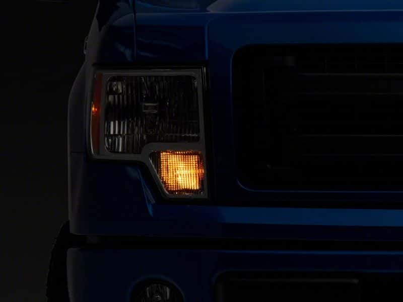 Raxiom — Raxiom 09-14 Ford F-150 Axial OEM Style Rep Headlights- Chrome Housing (Clear Lens)
Headlights - view 6