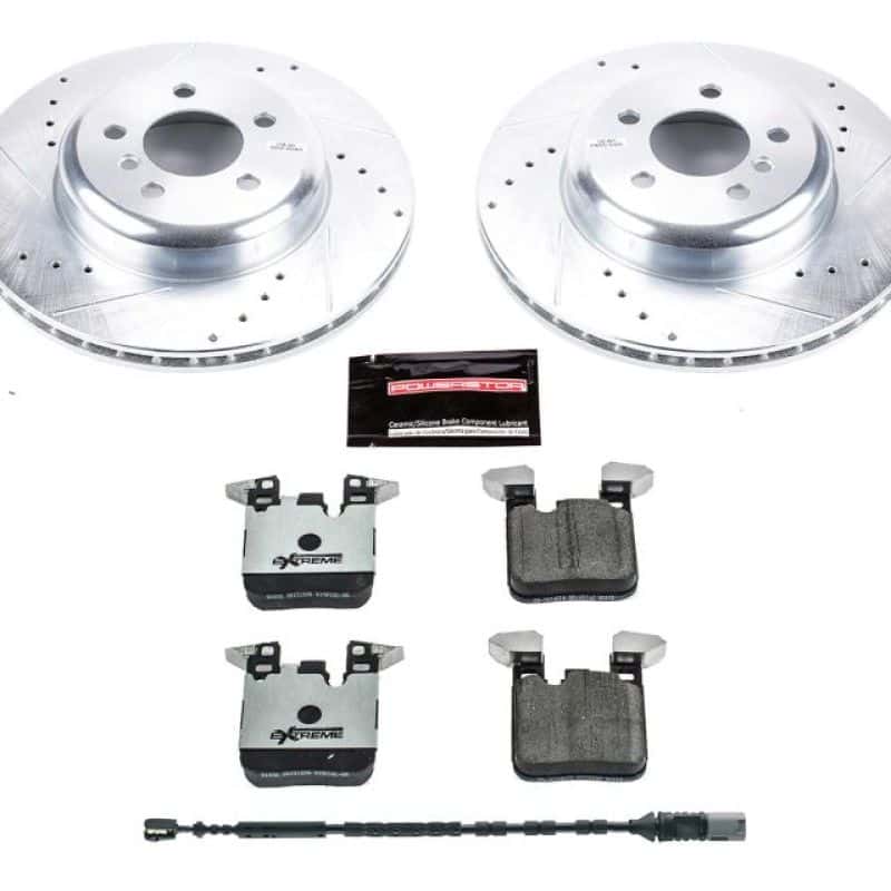 PowerStop — Power Stop 16-18 BMW 320i xDrive Rear Z26 Street Warrior Brake Kit - view 1