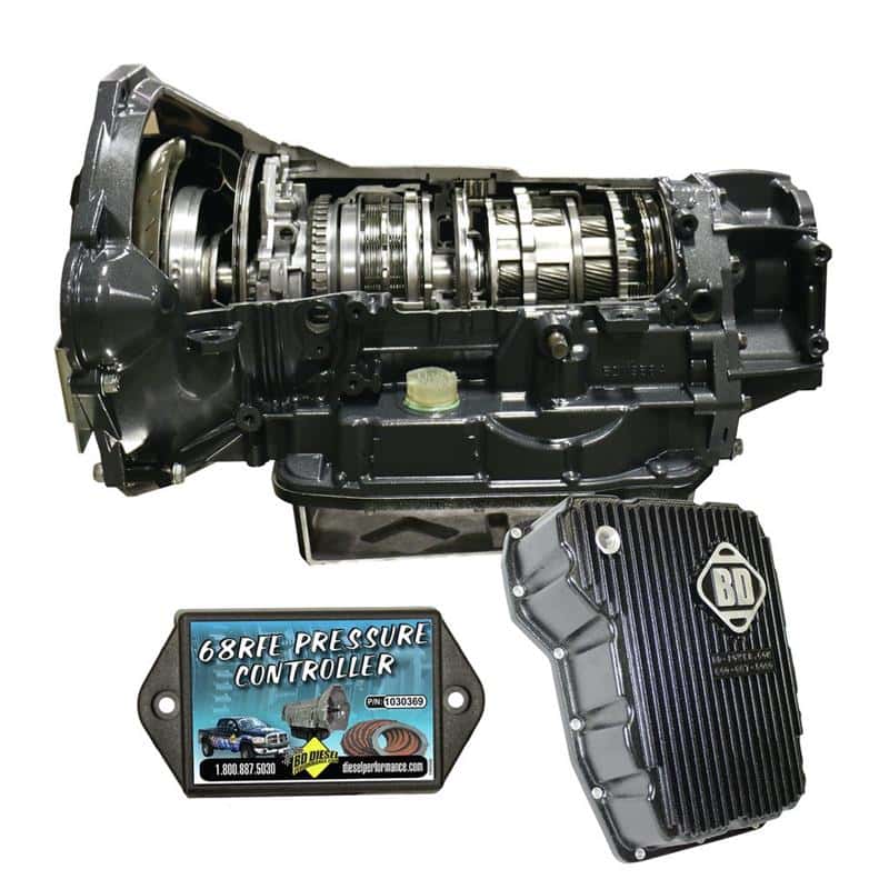 BD Diesel — BD Diesel Transmission 2007.5-2018 Dodge 68RFE 4WD w/ Torq Force Converter Package
TRANSMISSION STAGE 4
Auto Trans Assembly - view 5