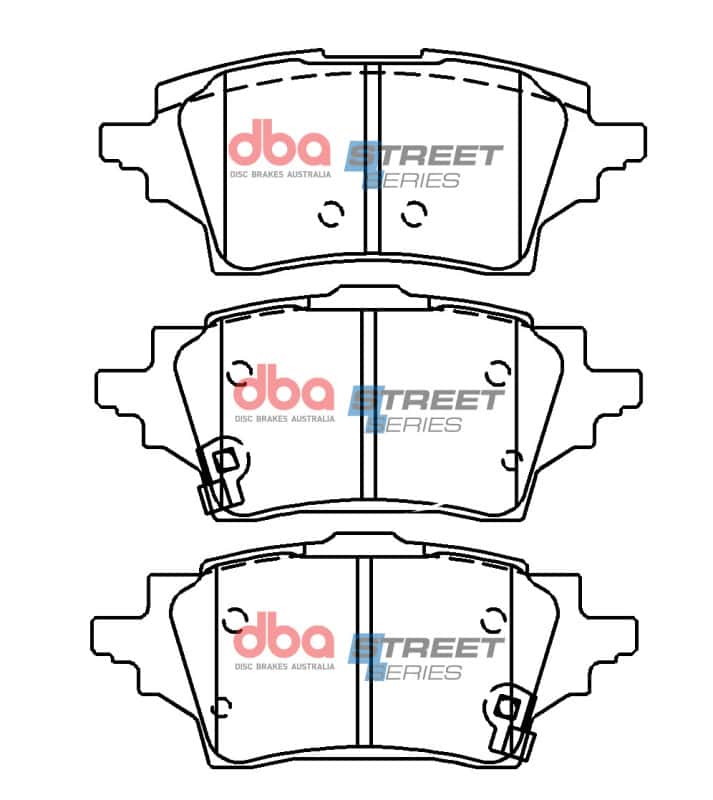 DBA — DBA 2019+ Toyota Corolla (ZRE211/ZWE211) Street Series Rear Brake Pads
Brake Pad - view 1