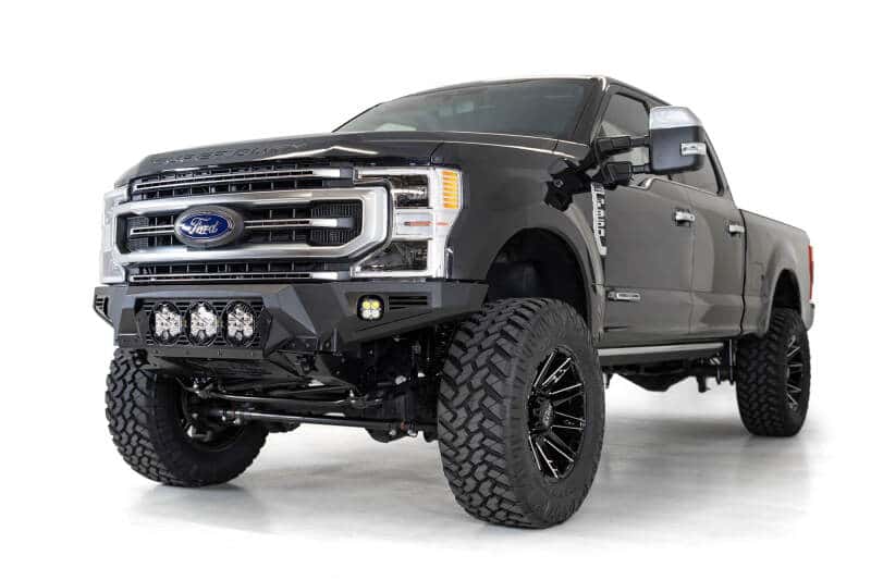 Addictive Desert Designs — Addictive Desert Designs 17-20 Ford Super Duty Bomber Front Bumper w/ Mounts For 3 Baja Designs LP6s
Bumper- Front
Bumpers - view 14