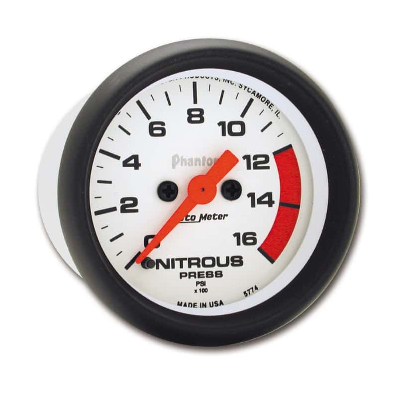 AutoMeter — Autometer Phantom 2-1/16in 1600 PSI Digital Stepper Motor Nitrous Pressure Gauge
2" NITROUS, 0-1600 P - view 4