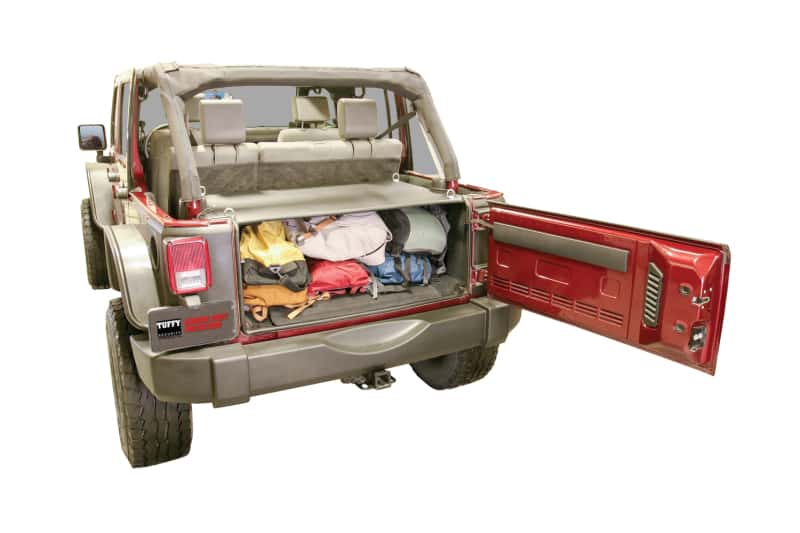 Tuffy Products — Tuffy Jk Unlimited Tailgate Enclosure- Blk 0710 Jk 4Dr
Cargo Enclosure - view 4