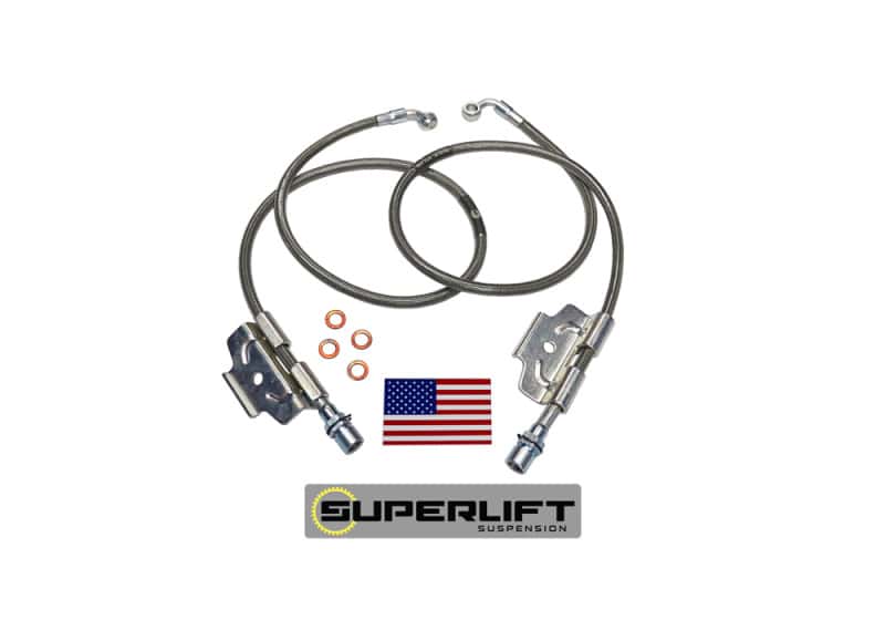 Superlift — Superlift 03-13 Dodge Ram 2500/3500 w/ 4-6in Lift Kit (Pair) Bullet Proof Brake Hoses
Brake Line Adapter - view 2