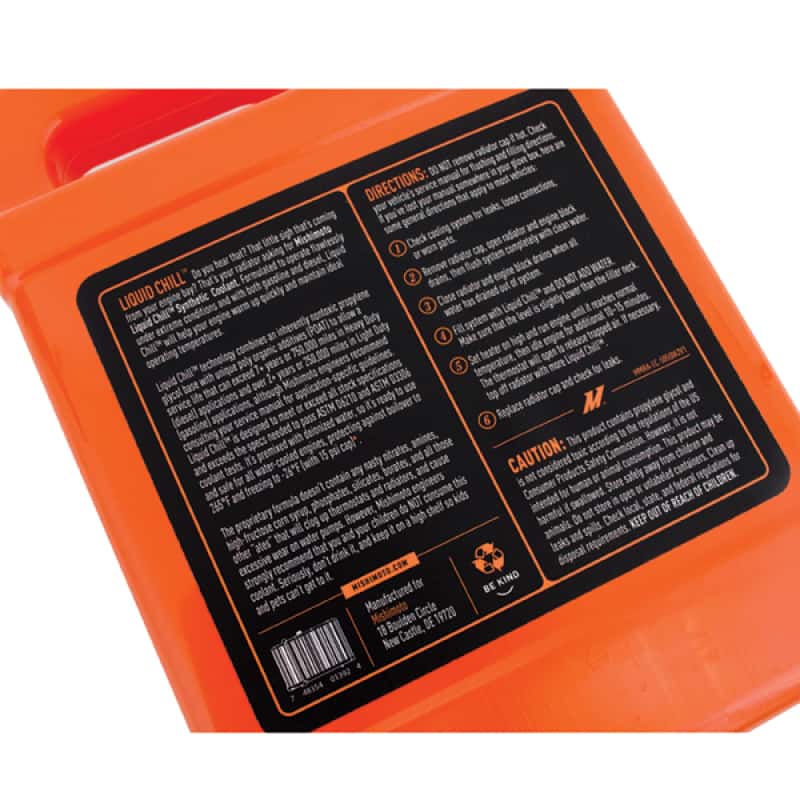 Mishimoto — Mishimoto Liquid Chill Synthetic Engine Coolant - Premixed
Coolant Additive - view 1