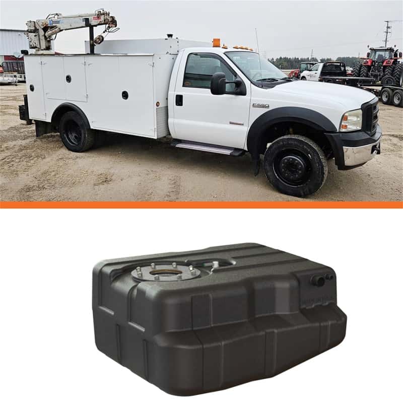 Titan Fuel Tanks — Titan Fuel Tanks 99-10 Ford F-350/F-450 Narrow Frame (PS-191) 40 Gallon After-Axle Utility Fuel Tank
Liquid Transfer Tank - view 5
