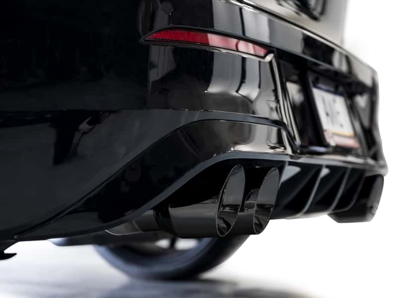 AWE Tuning — AWE MK8 Volkswagen Golf R 3in Track Edition Quad Exhaust - Diamond Black Tips
Track Catback - view 7