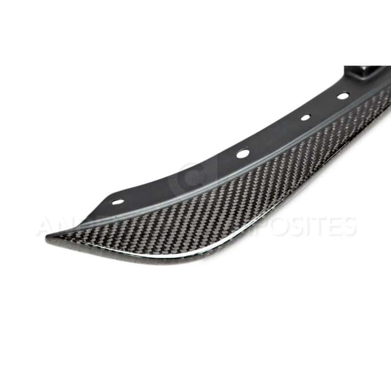 Anderson Composites — Anderson Composites 09-14 Dodge Challenger Front Bumper Canards - view 4