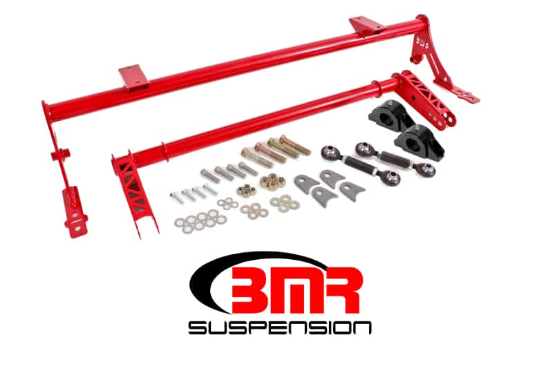 BMR Suspension — BMR 05-14 S197 Mustang Rear Bolt-On Hollow 35mm Xtreme Anti-Roll Bar Kit (Delrin) - Red
Anti-roll Bar Kit - view 1
