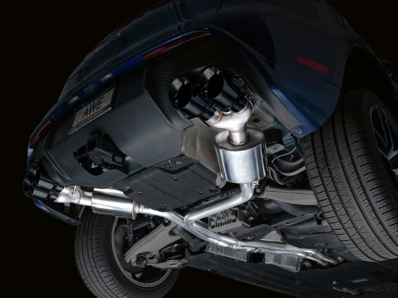 AWE Tuning — AWE Tuning 19-21 Porsche Macan 3.0T/2.9TT Touring Edition Catback Exhaust w/ Diamond Black Tips
Touring Catback - view 10
