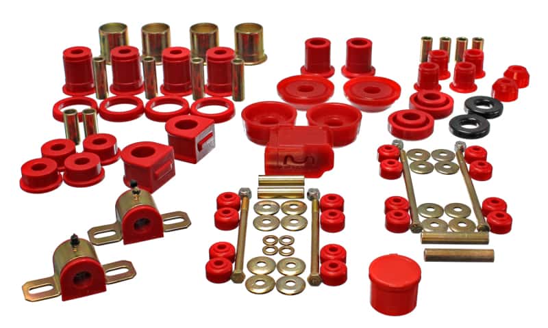 Energy Suspension — Energy Suspension 93-02 Chevrolet Camaro Red Hyper-flex Master Bushing Set
Master Bushing Kit - view 4